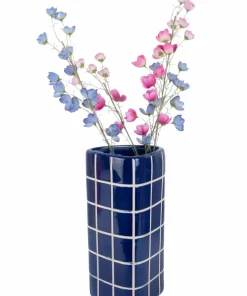 Present Time Vase Retro Tiles