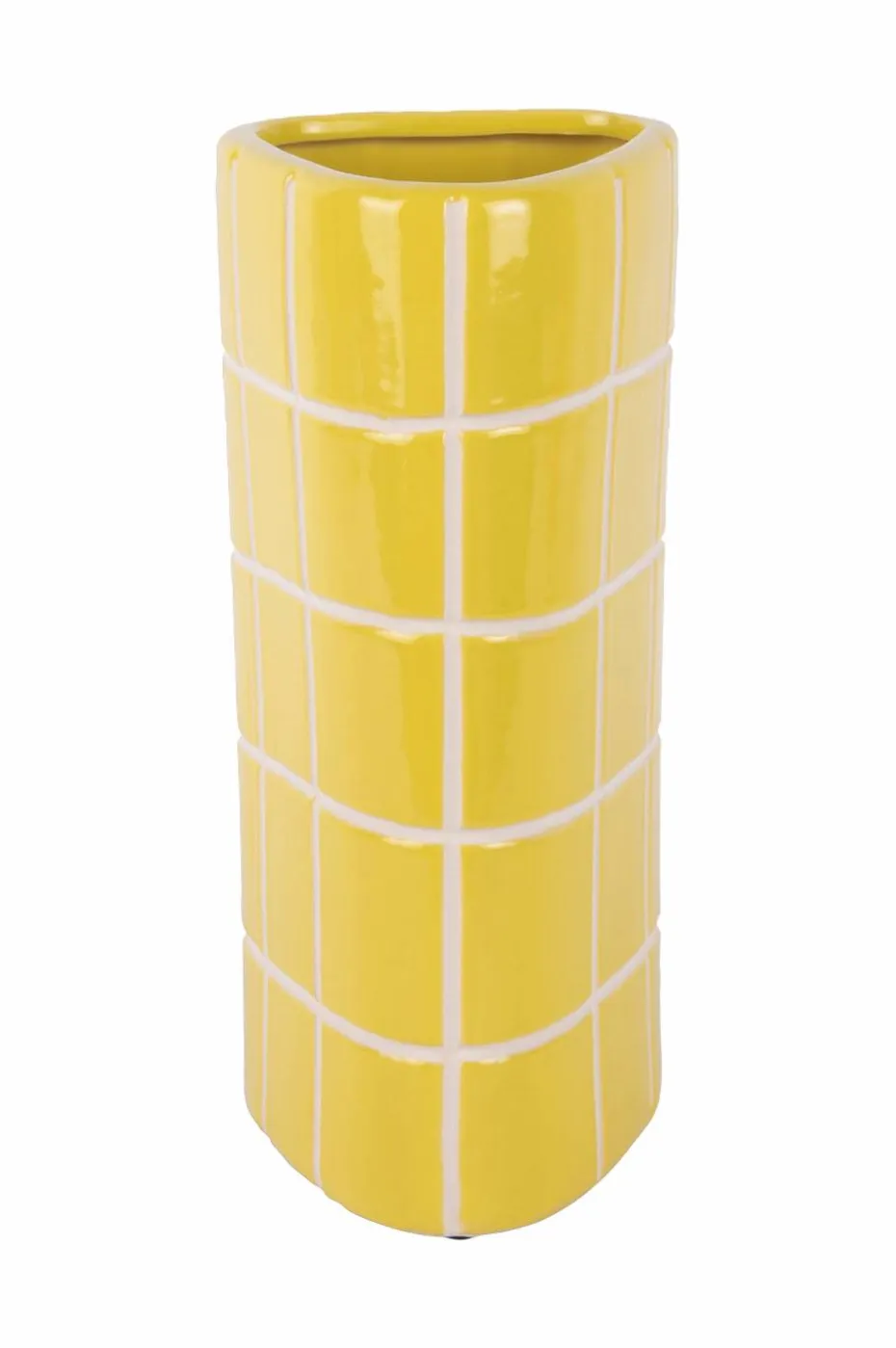 Present Time Vase Retro Tiles