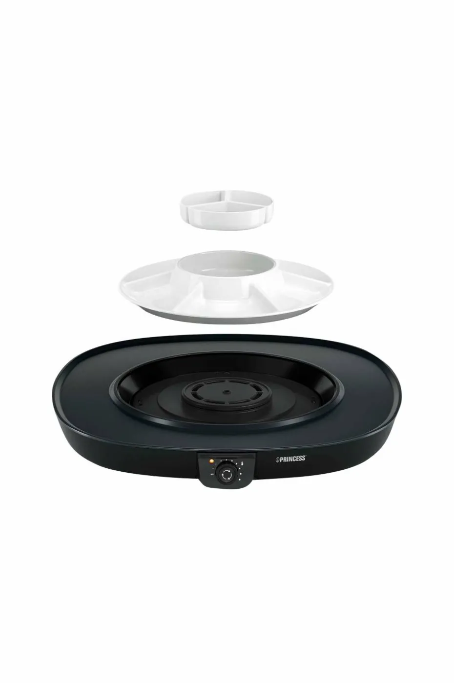Princess Bordgrill Table Chef Pirouette 45x47,5cm 1000W