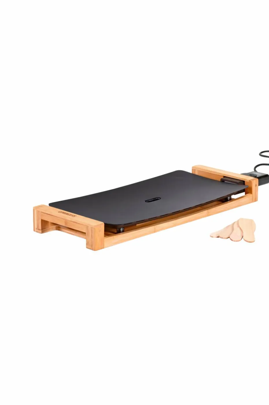 Princess Bordgrill Table Chef Pure Black Bamboo 50 x 25 cm