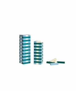 PRINTWORKS Spill - Tumbling Towers, grønn/blå