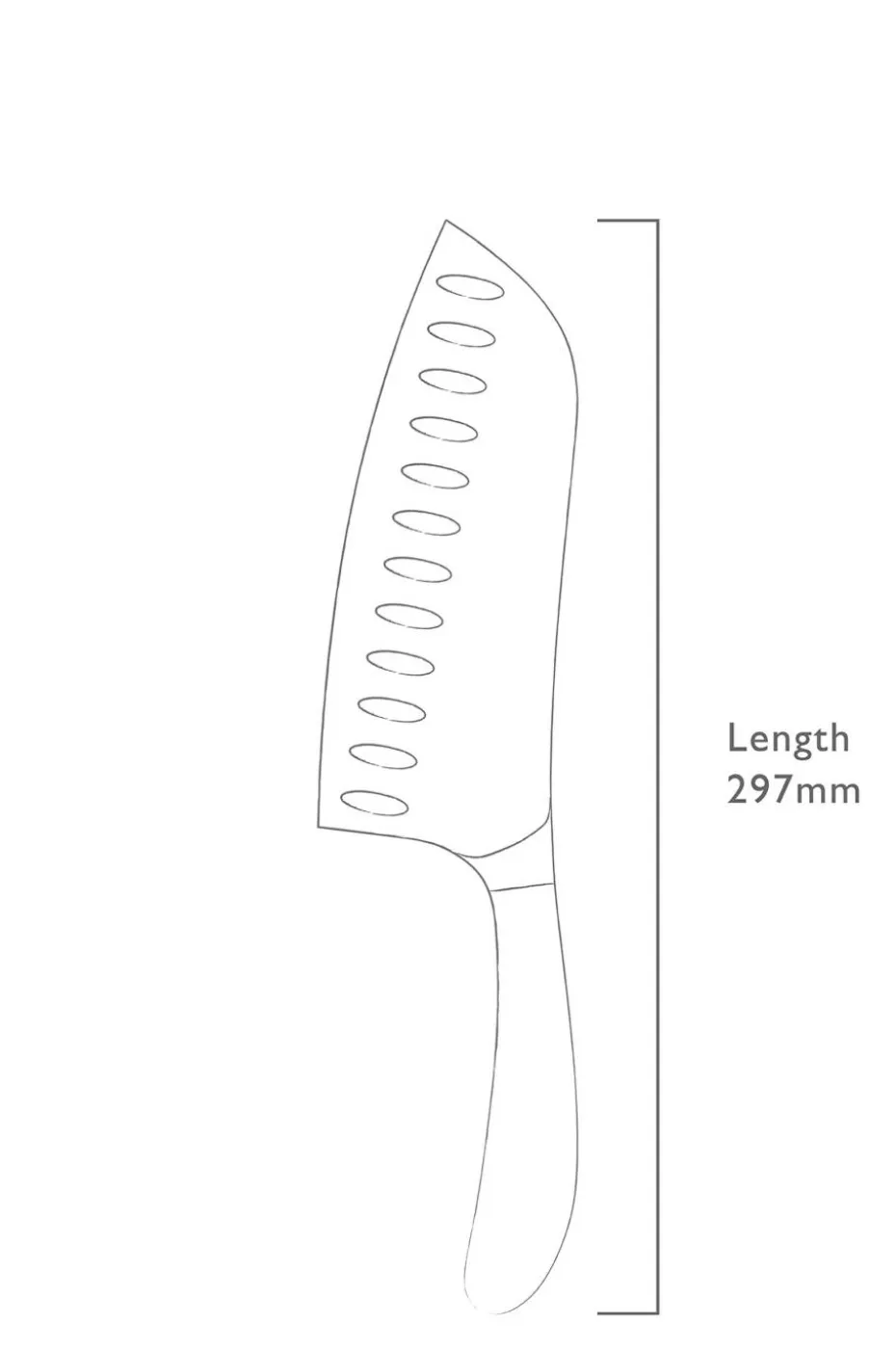 Robert Welch Dyp Santokukniv Signature 17cm/ 7