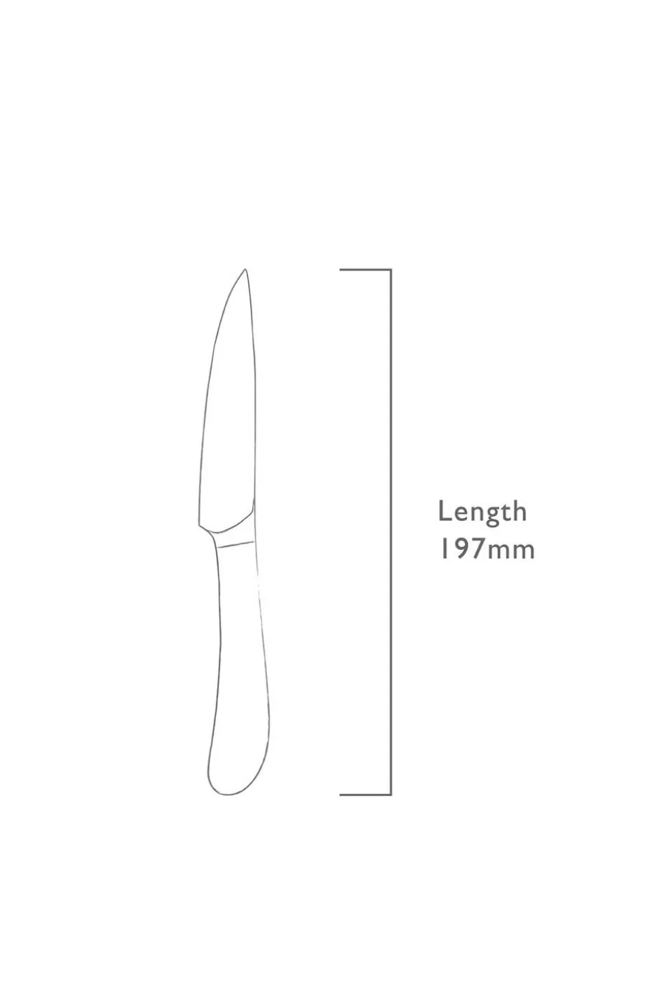 Robert Welch Grønnsaks-/skallkniv Signature 10cm/ 4