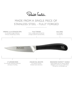 Robert Welch Grønnsaks-/skallkniv Signature 10cm/ 4