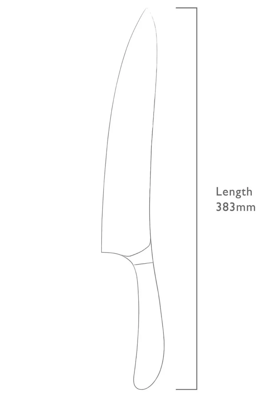 Robert Welch Kokke-/ kokkekniv Signature 25 cm/10