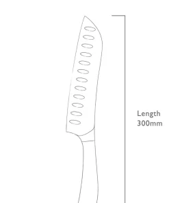 Robert Welch Santokukniv Signature 17cm/ 7