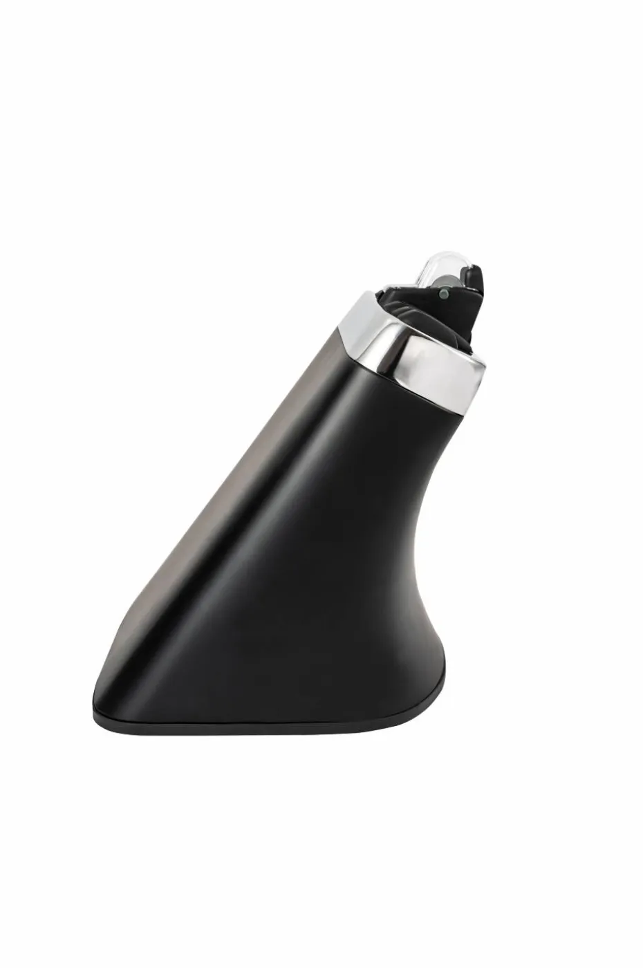 Robert Welch Svart knivblokk med sliper Signature