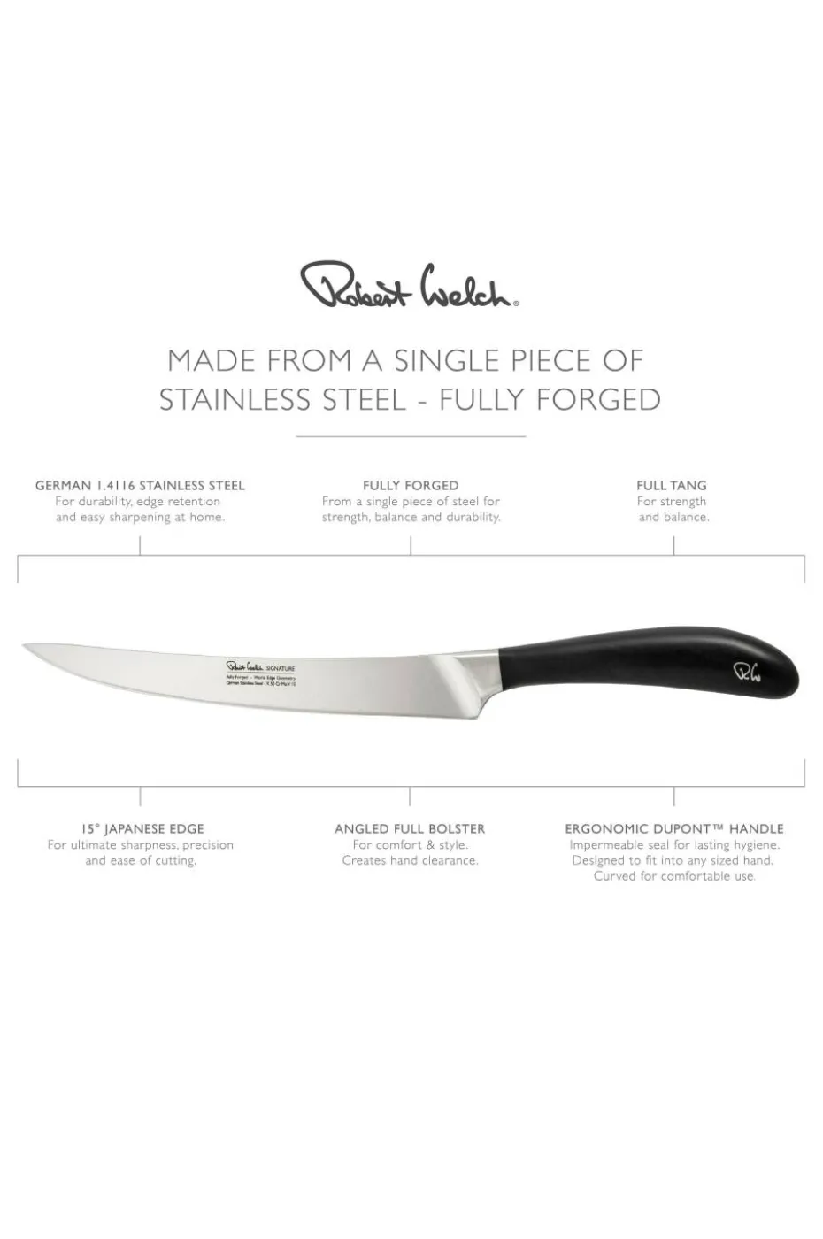 Robert Welch Utskjæringskniv Signature 20cm/8