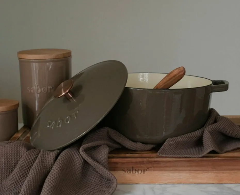 Sabor Dutch oven Sabor 4,4 l Emaljert