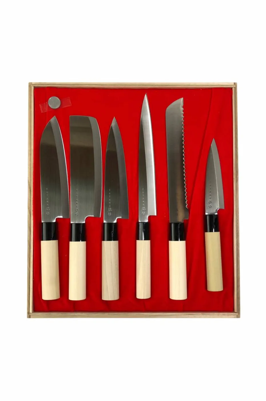 Satake Knivsett Satake Houcho med 6 kniver