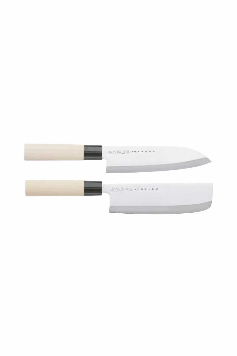 Satake Knivsett Satake Houcho med Santoku & Nakiri i balsaboks