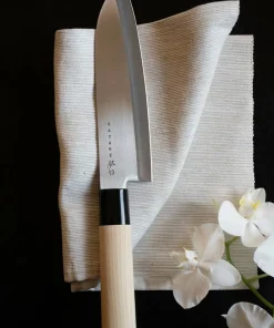 Satake Kokkekniv Satake Houcho Santoku i eske av balsatre