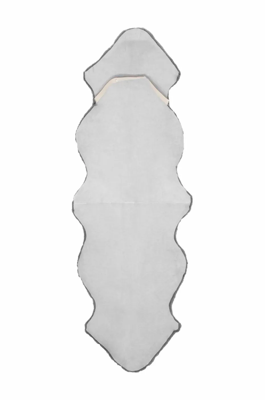 Skinnwille Saueskinn Curly Dobbelt