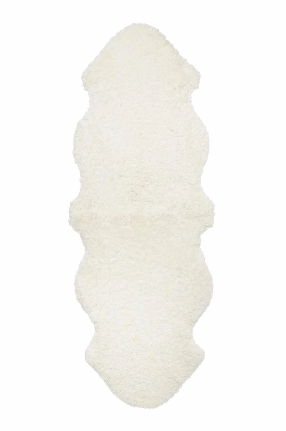 Skinnwille Saueskinn Curly Dobbelt
