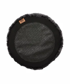 Skinnwille Saueskinnspute Round Curly 4-pakning