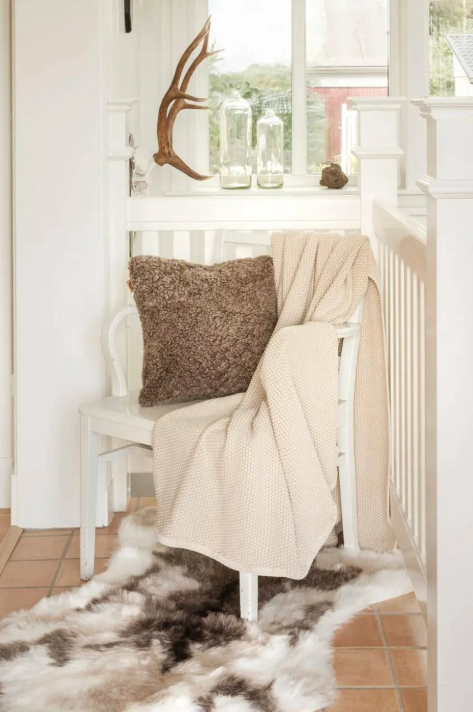 Skinnwille Teppe Reindeer