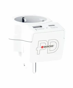SKROSS Reiseadapter USB-A/USB-C 20W