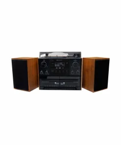 Soundmaster Stereo Music Centre Mcd5600 With Dab+/fm Radio, Cd/mp3, Turntable, Double Cassette, Usb, Bluetooth