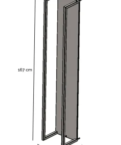 Spinder Design Vedoppbevaring Cubic Fire