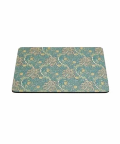 Spode Bordbrikker Morris & Co Seaweed 4-pk