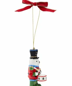 Spode Ornament Teddybjørn Nøtteknekker