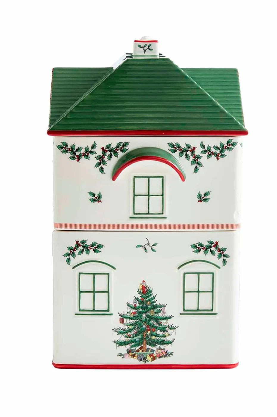 Spode Stabling av beholder Christmas Village