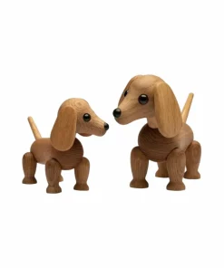 Spring Copenhagen Dekorasjon i tre Amigo Dachshund 15 cm