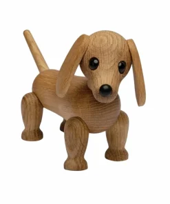 Spring Copenhagen Dekorasjon i tre Amigo Dachshund 15 cm
