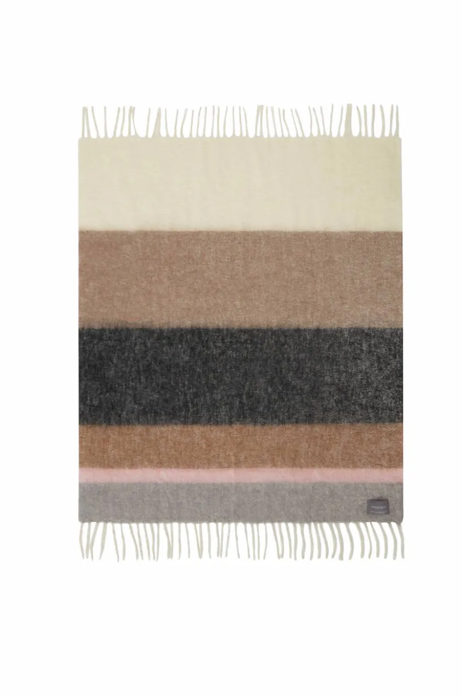 Stackelbergs Pledd Rutete mohairstripe