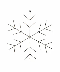 Star Trading Dekorasjon Niva snøfnugg 56cm