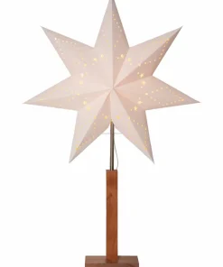 Star Trading Karo Stjerne på fot 70 cm