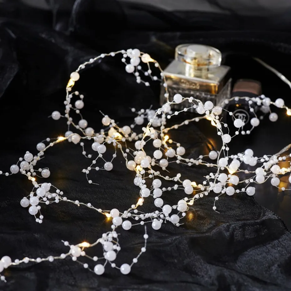 Star Trading Lyslenke Dew Drop, 20 LED-pærer