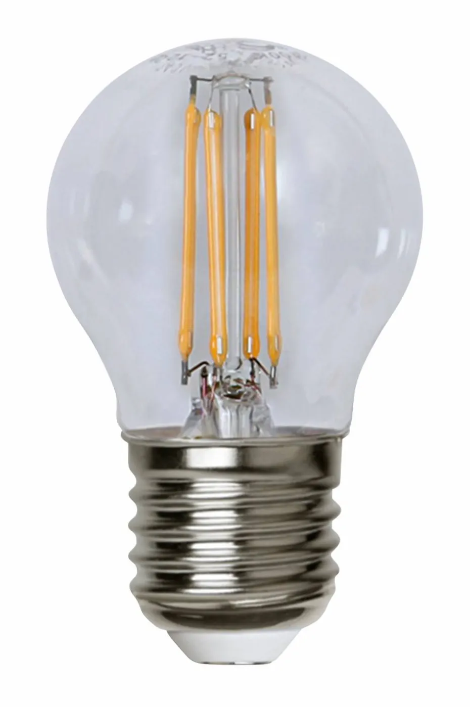 Star Trading Lyspære LED Filament Klar 4,2W Dimbar E27