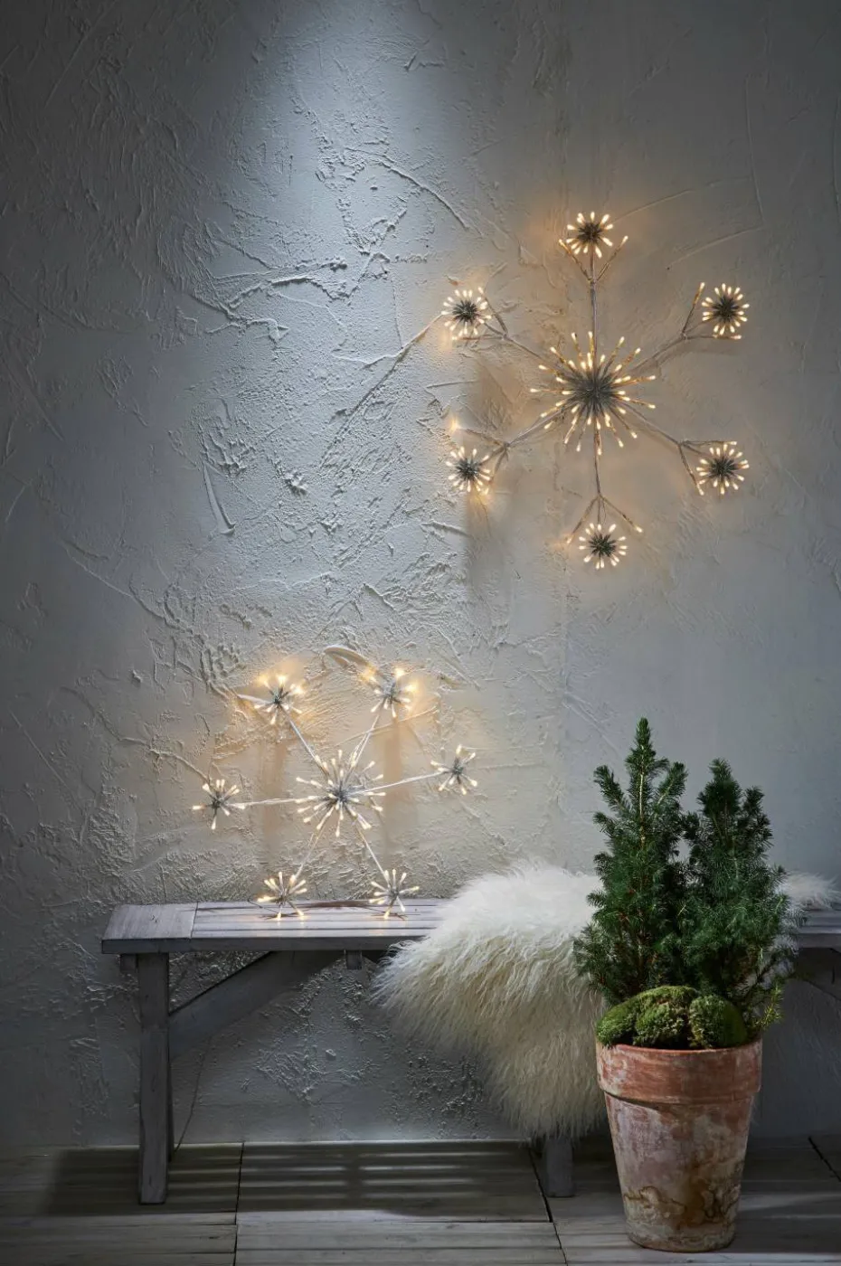 Star Trading Silhuett Flower Snowflake 50 cm