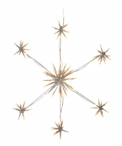 Star Trading Silhuett Flower Snowflake 50 cm