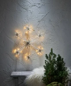 Star Trading Silhuett Flower Snowflake 50 cm