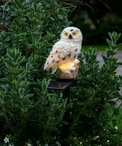 Star Trading Solcelledekor Owl