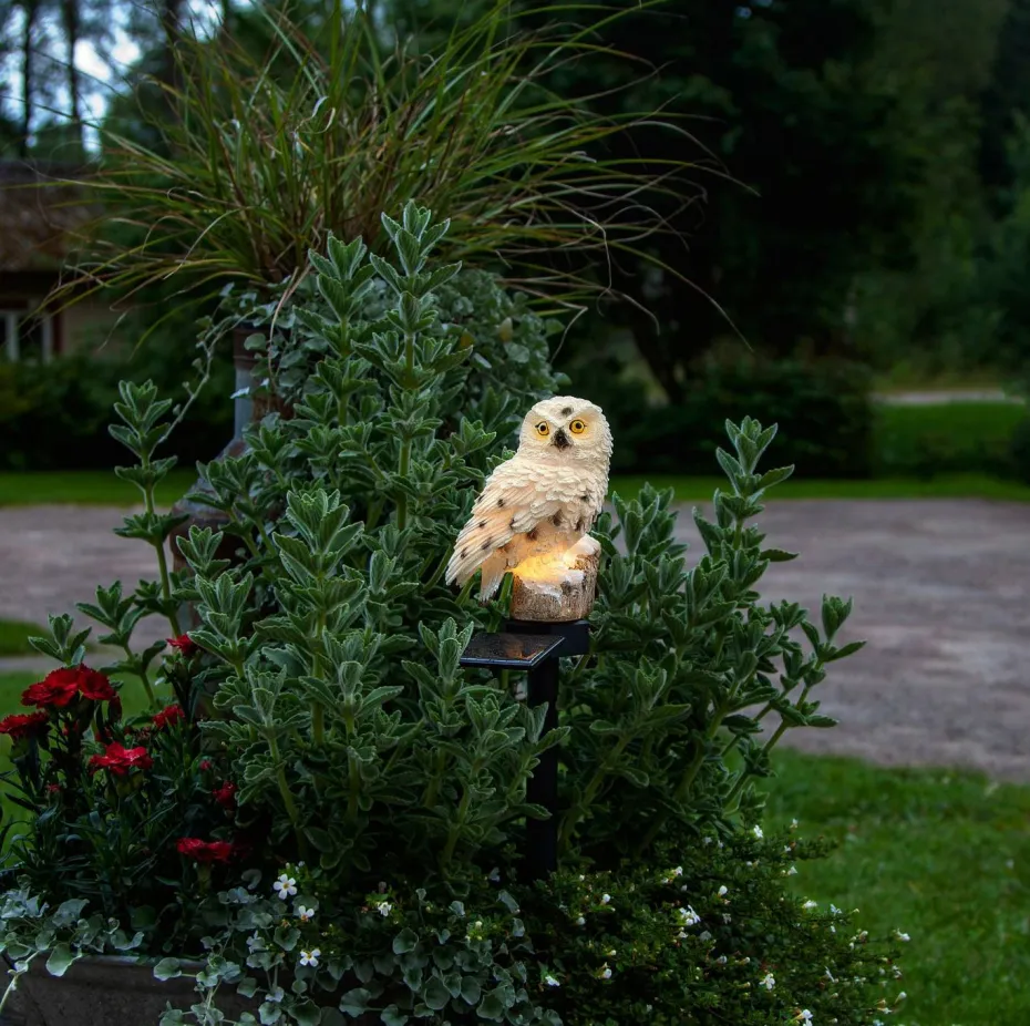 Star Trading Solcelledekor Owl