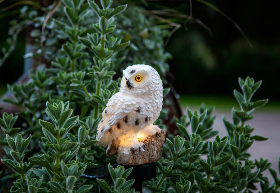 Star Trading Solcelledekor Owl