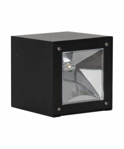 Star Trading Solcelledrevet vegglampe Wally Cube