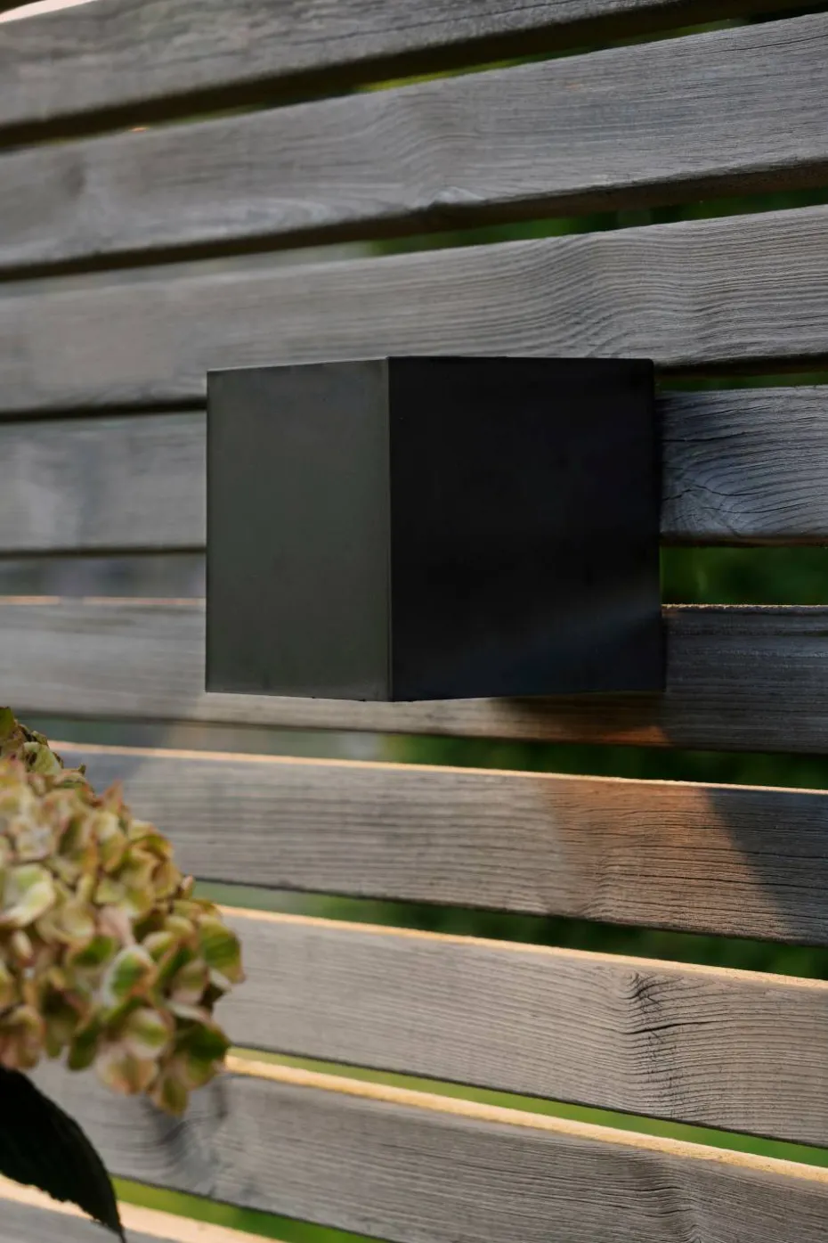 Star Trading Solcelledrevet vegglampe Wally Cube