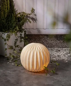 Star Trading Utendørs dekorasjon Sandy Globe 30 cm