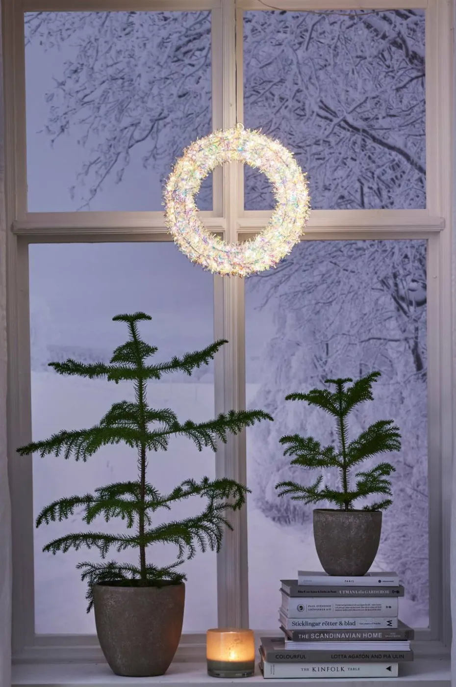 Star Trading Utendørs krans Magic 30cm