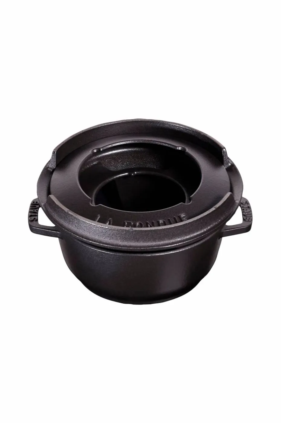Staub Fonduesett 20 cm, 2,35 l