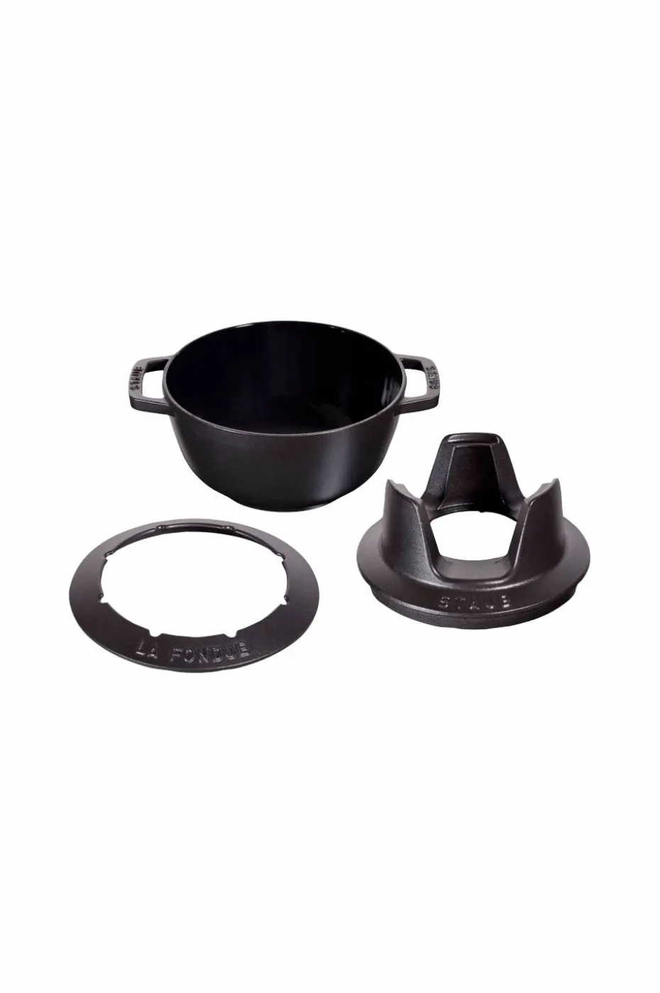 Staub Fonduesett 20 cm, 2,35 l