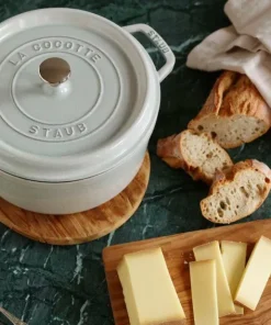 Staub Gryte La Cocotte rund dyp 24 cm, 4,8 l