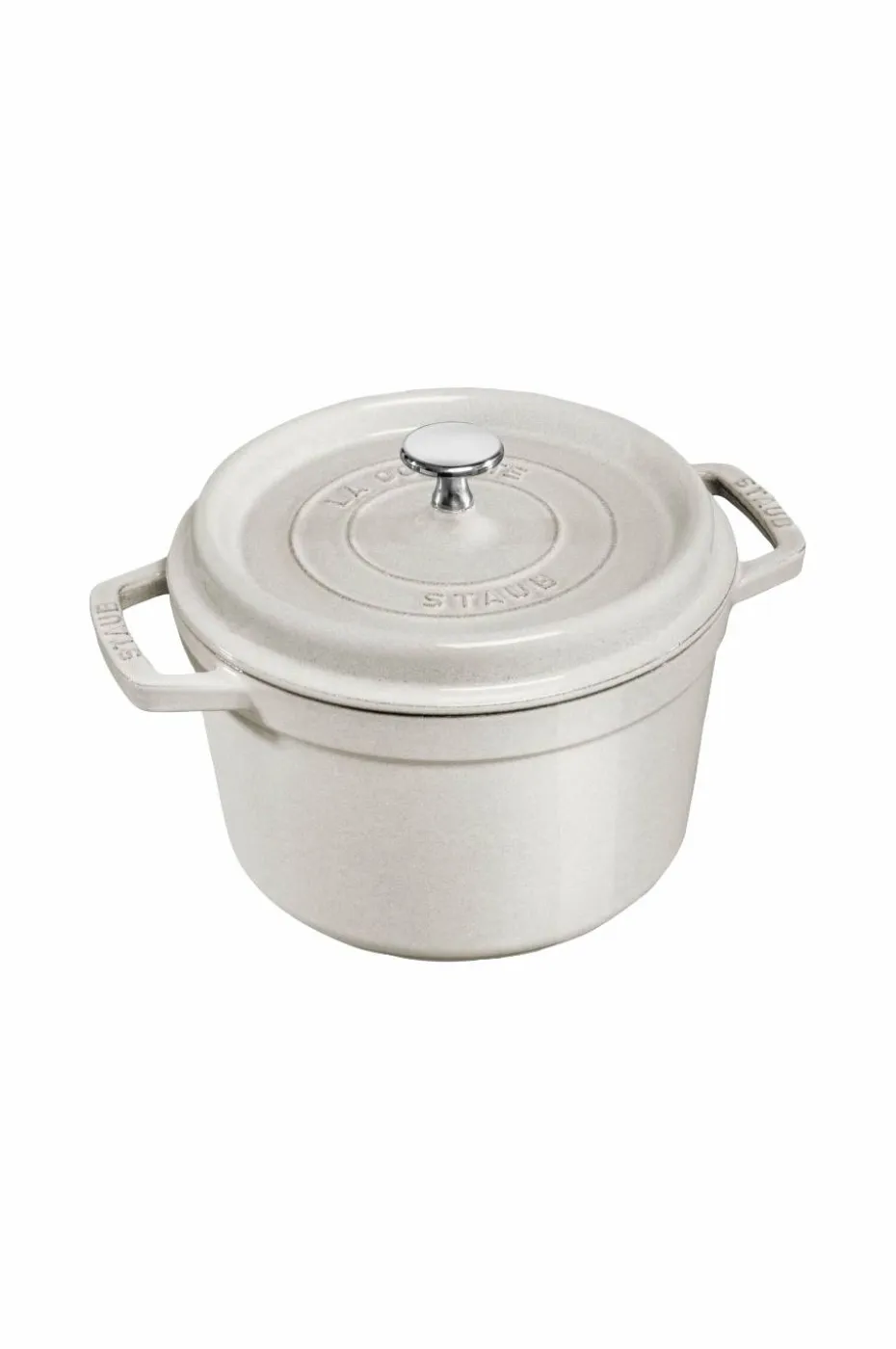 Staub Gryte La Cocotte rund dyp 24 cm, 4,8 l