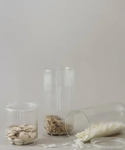 Stelton Pilastro oppbevaringsglass 0,6 l.