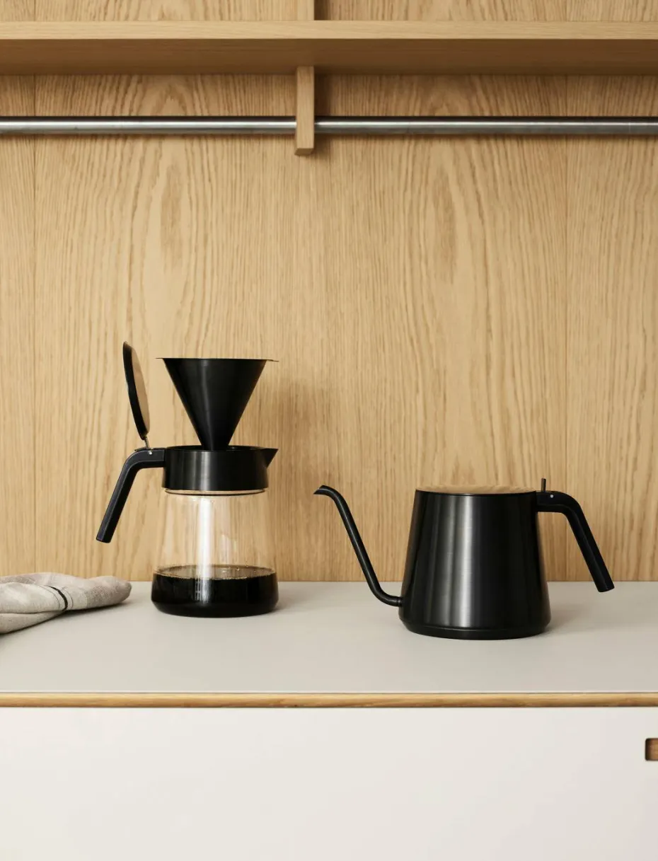 Stelton Serveringskanne / kaffekanne av glass Nohr