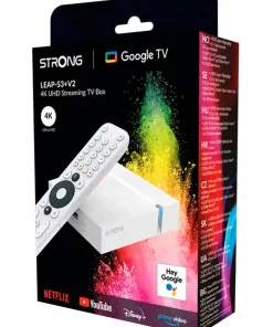 Strong TV-box 4K WiFi/LAN Google TV LEAP-S3+V2